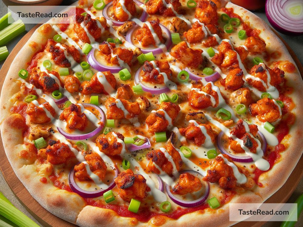how to create spicy buffalo chicken pizza