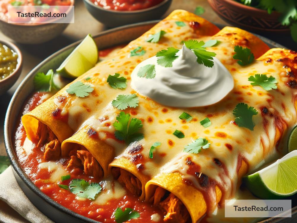 how to create spicy chicken enchiladas