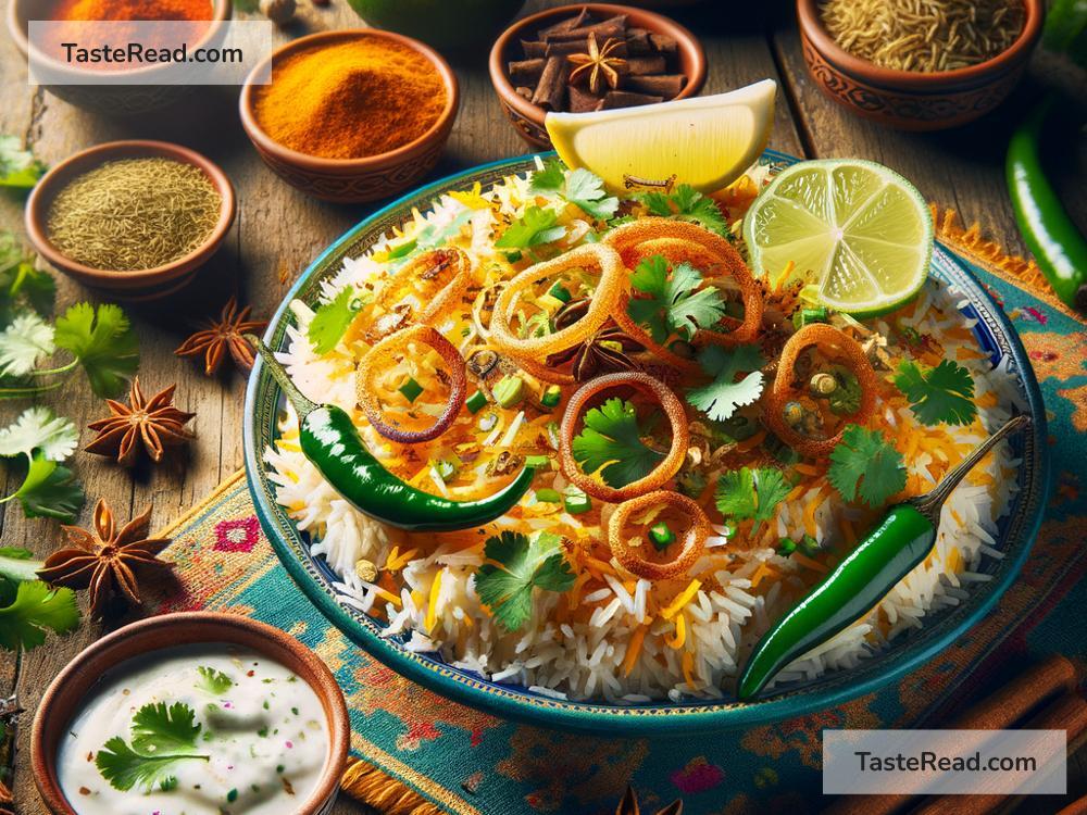 how to create spicy Indian biryani
