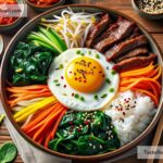 how to create spicy Korean bibimbap