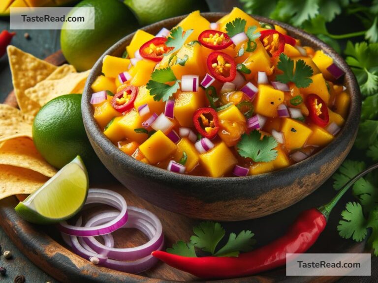 how to create spicy mango habanero salsa