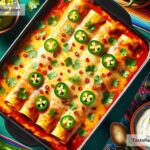 how to create spicy Mexican enchiladas