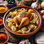 how to create spicy Moroccan chicken tagine