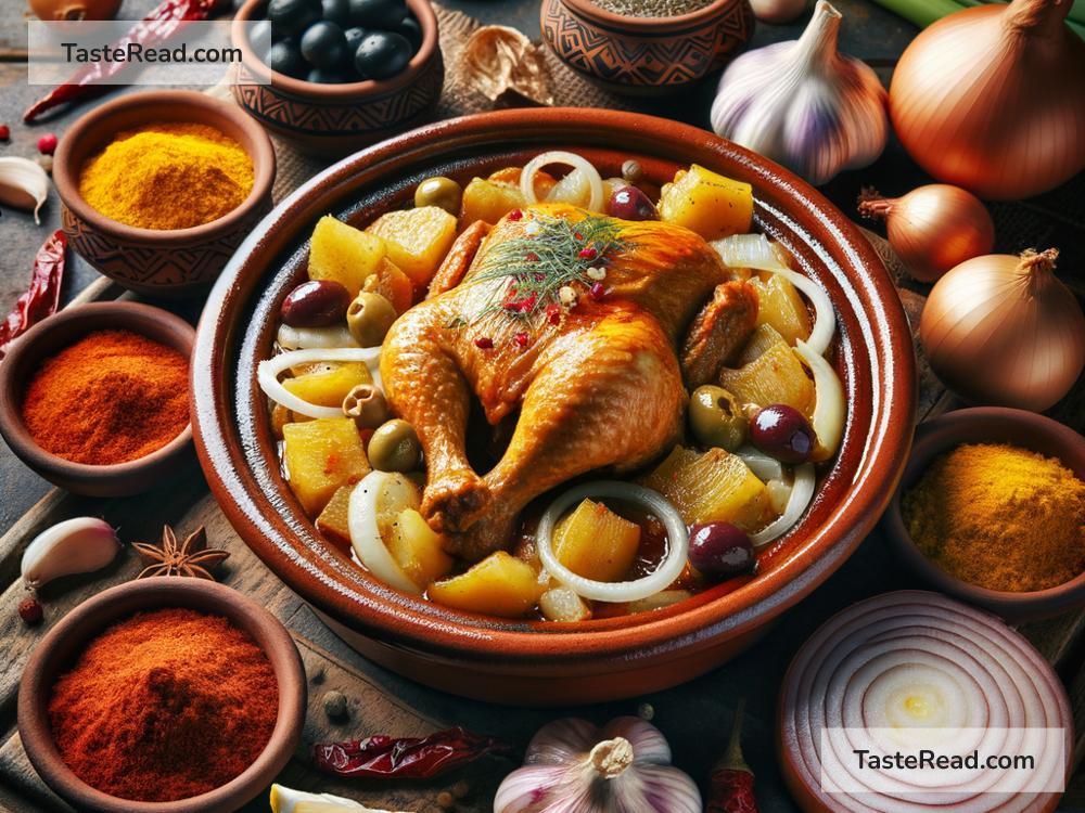 how to create spicy Moroccan chicken tagine