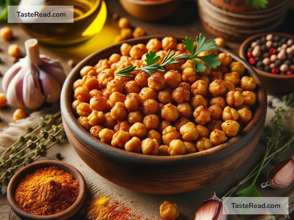 how to create spicy roasted chickpeas