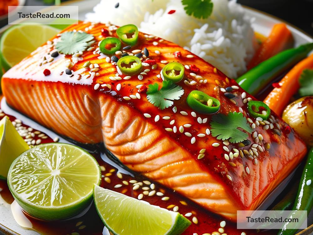 How to create spicy Sriracha honey glazed salmon