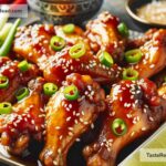 how to create spicy sriracha honey glazed wings