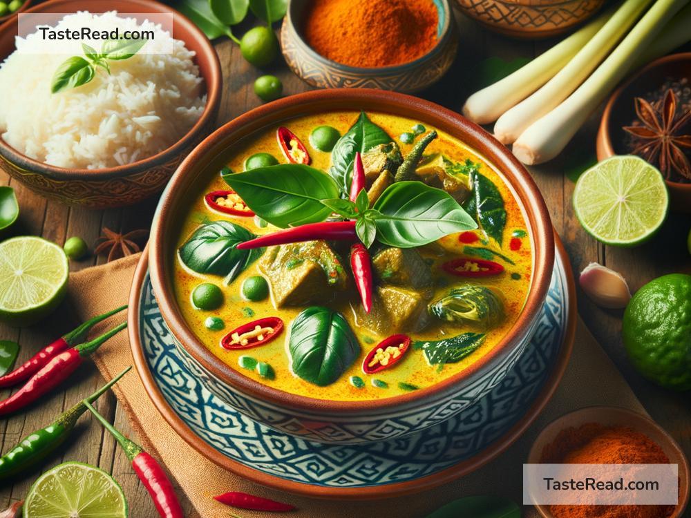 How to create spicy Thai green curry