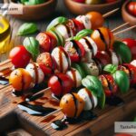 How to create tangy balsamic caprese skewers