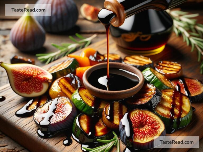 how to create tangy balsamic fig glaze