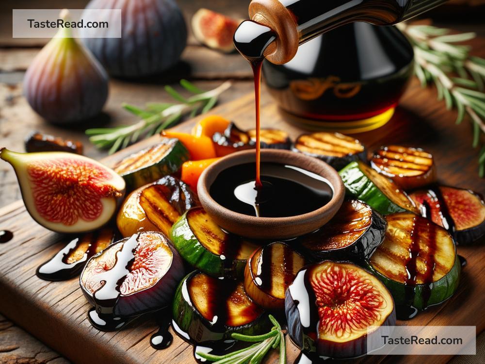 how to create tangy balsamic fig glaze