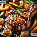How to create tangy balsamic honey glazed pork chops