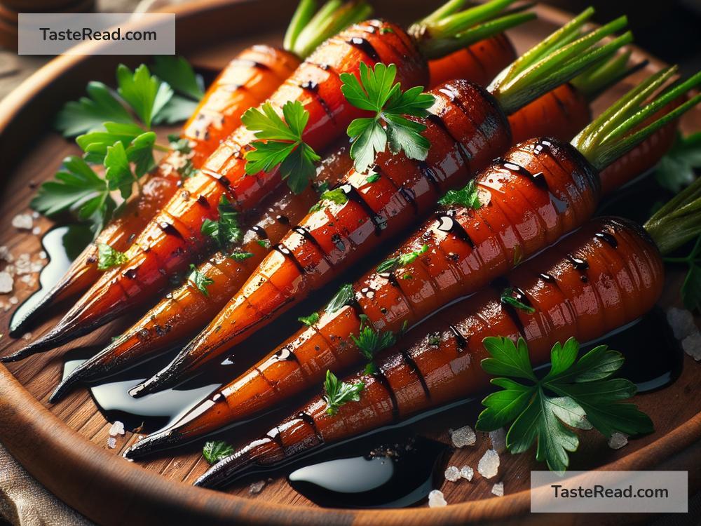 how to create tangy balsamic roasted carrots