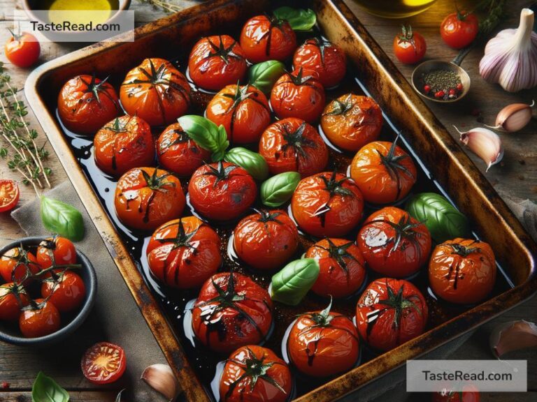 How to create tangy balsamic roasted cherry tomatoes