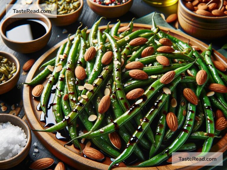 How to create tangy balsamic roasted green beans