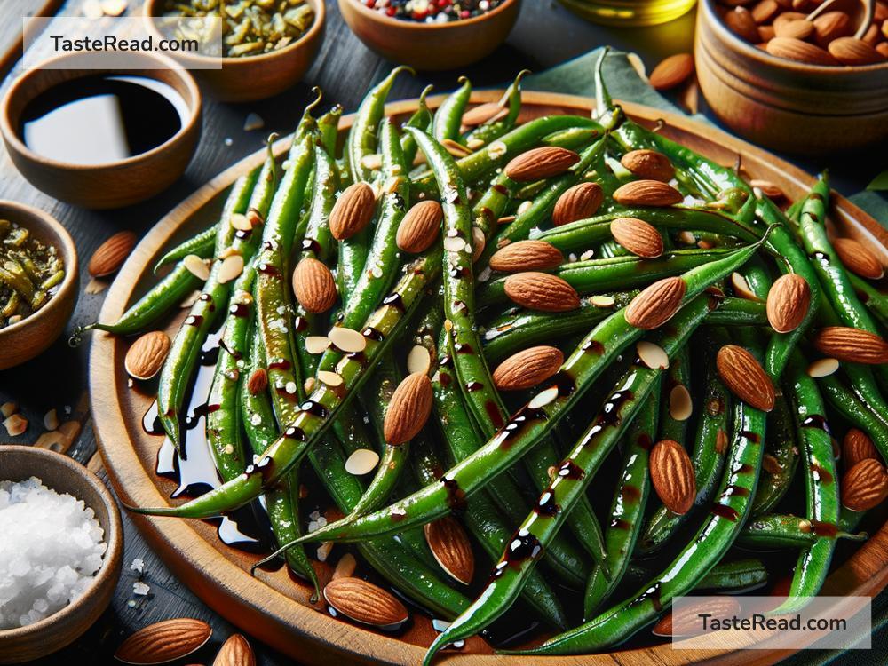 How to create tangy balsamic roasted green beans