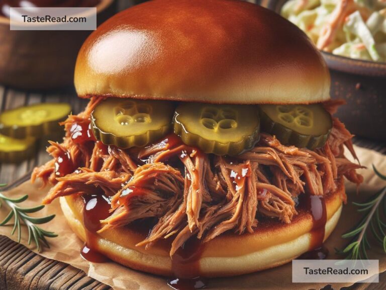 how to create tangy barbecue pulled pork