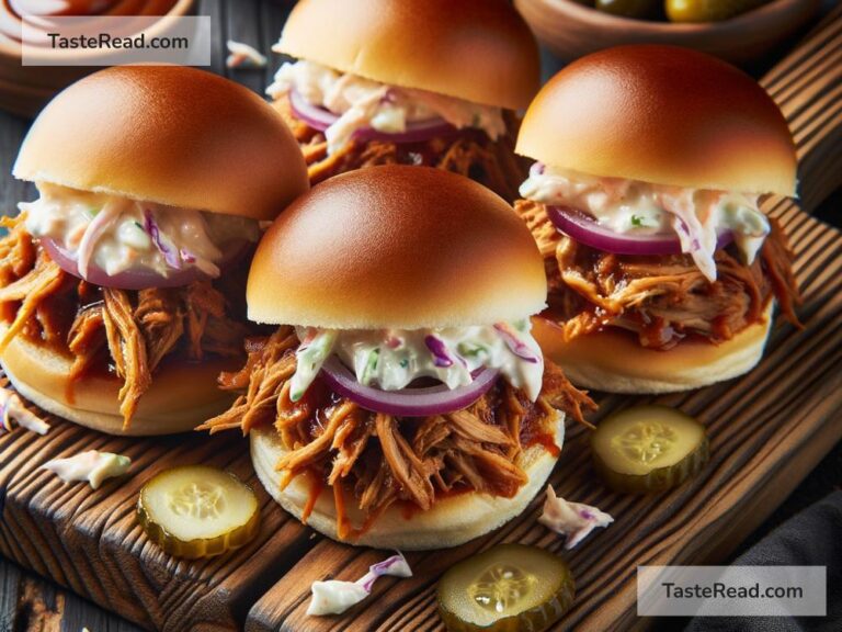 How to create tangy BBQ pulled pork sliders