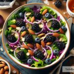 How to create tangy blackberry almond salad
