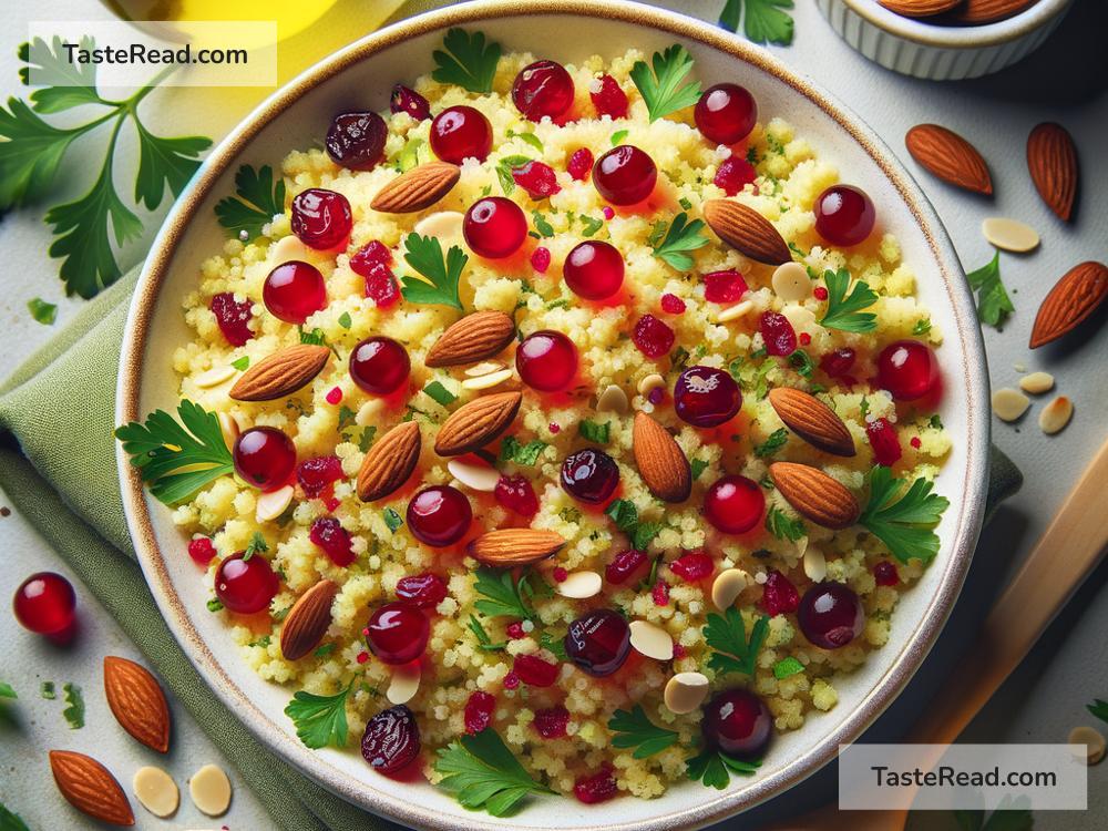 How to create tangy cranberry almond couscous salad
