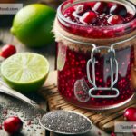 How to create tangy cranberry lime chia jam