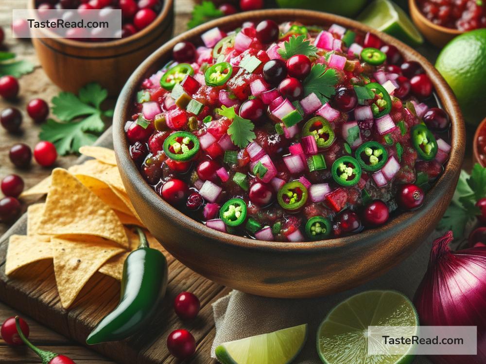 How to create tangy cranberry lime salsa