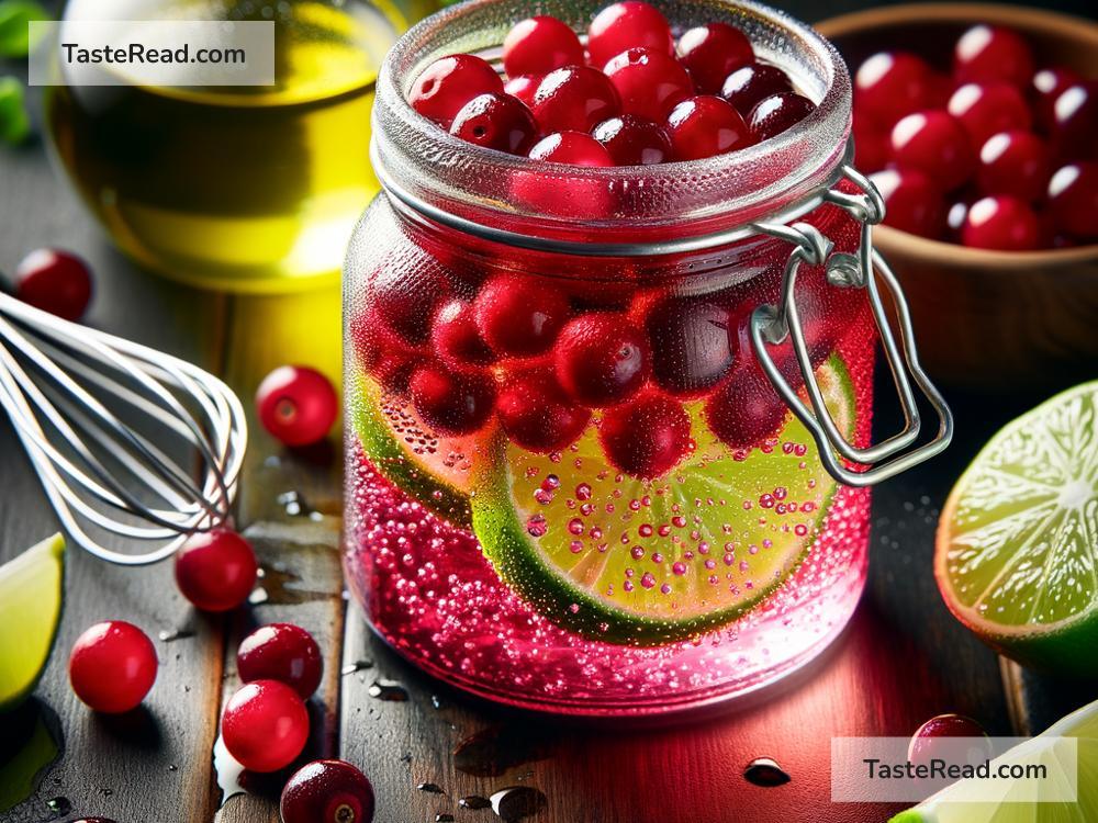 How to create tangy cranberry lime vinaigrette