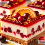 How to create tangy cranberry orange cheesecake bars