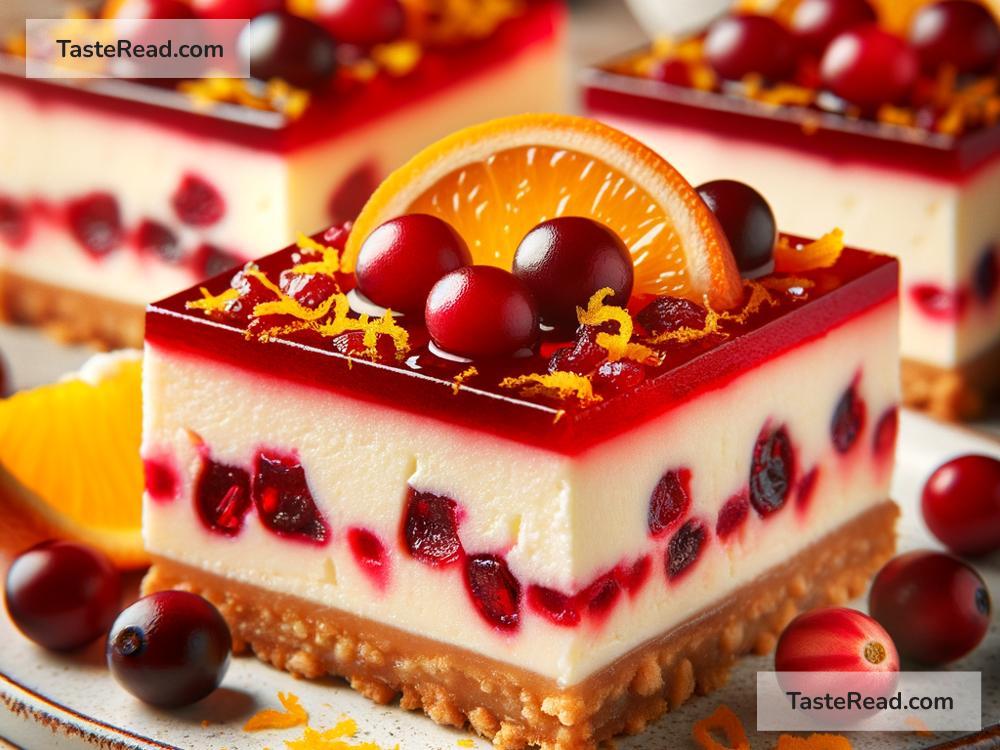How to create tangy cranberry orange cheesecake bars
