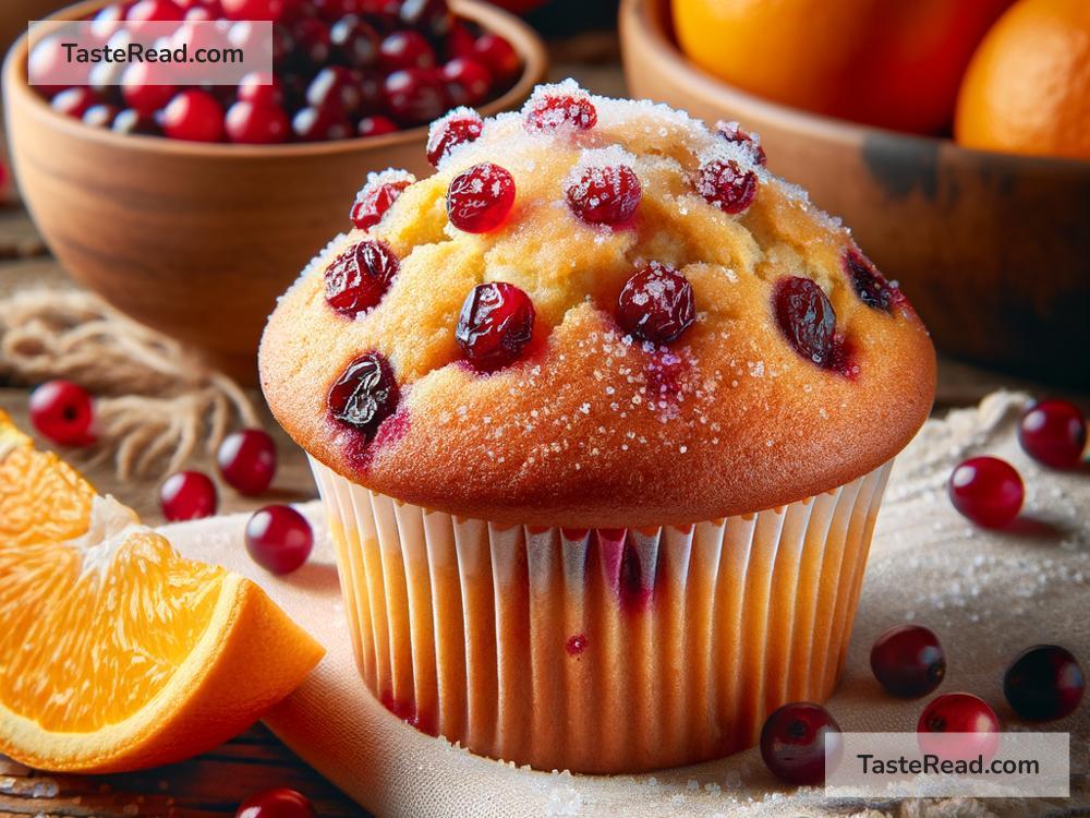 How to create tangy cranberry orange muffins