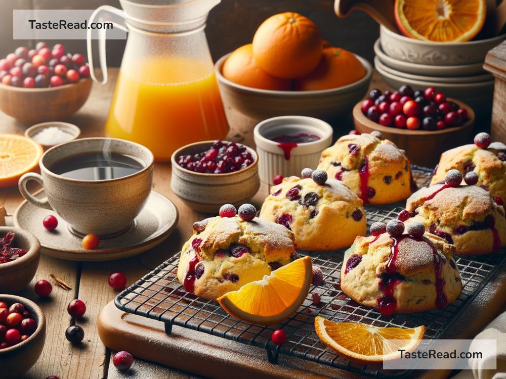 How to create tangy cranberry orange scones
