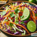 How to create tangy honey lime coleslaw
