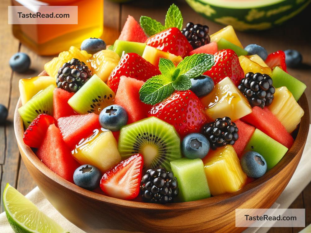 How to create tangy honey lime fruit salad