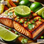 how to create tangy honey lime salmon