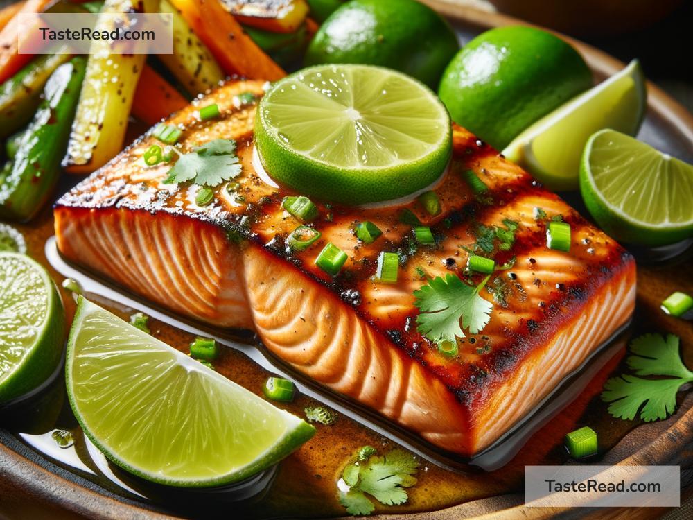 how to create tangy honey lime salmon