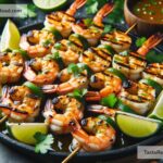 How to create tangy honey lime shrimp skewers