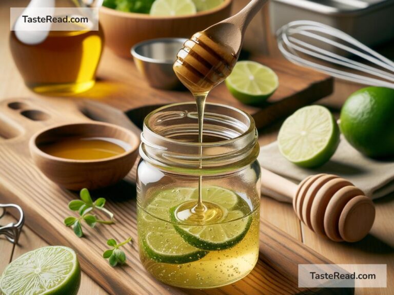how to create tangy honey lime vinaigrette