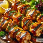 How to create tangy honey mustard chicken skewers