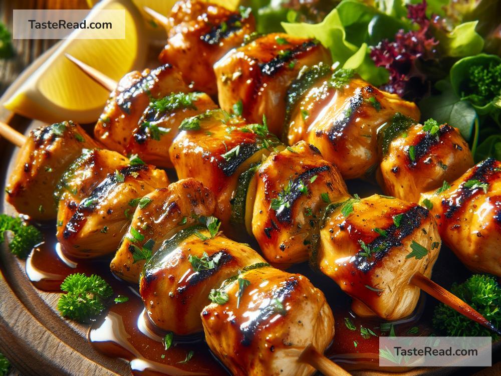 How to create tangy honey mustard chicken skewers