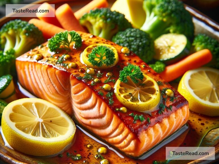 How to create tangy honey mustard glazed salmon