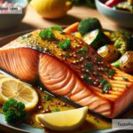 How to create tangy honey mustard glazed salmon