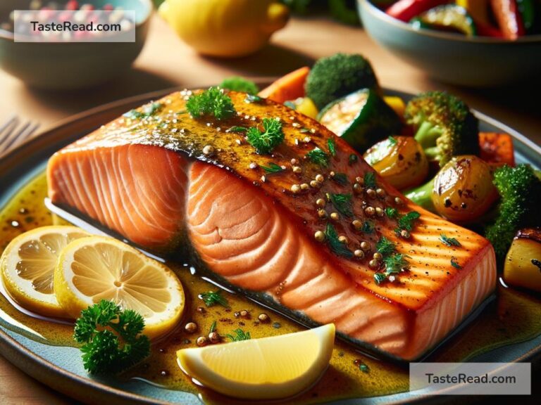 How to create tangy honey mustard glazed salmon