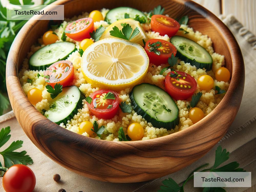 How to create tangy lemon and herb couscous