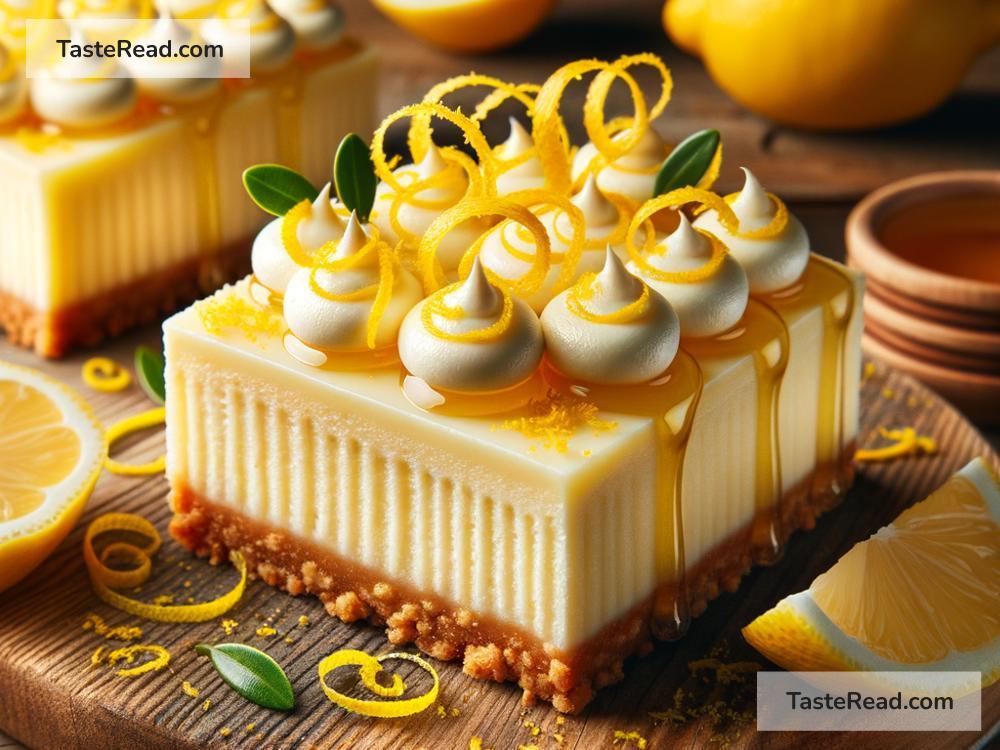 How to create tangy lemon cheesecake bars