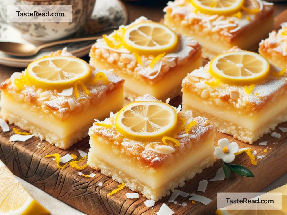 How to create tangy lemon coconut bars