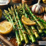 How to create tangy lemon garlic roasted asparagus
