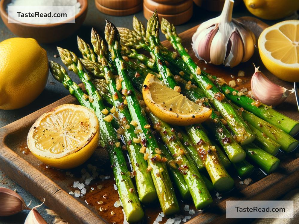 How to create tangy lemon garlic roasted asparagus