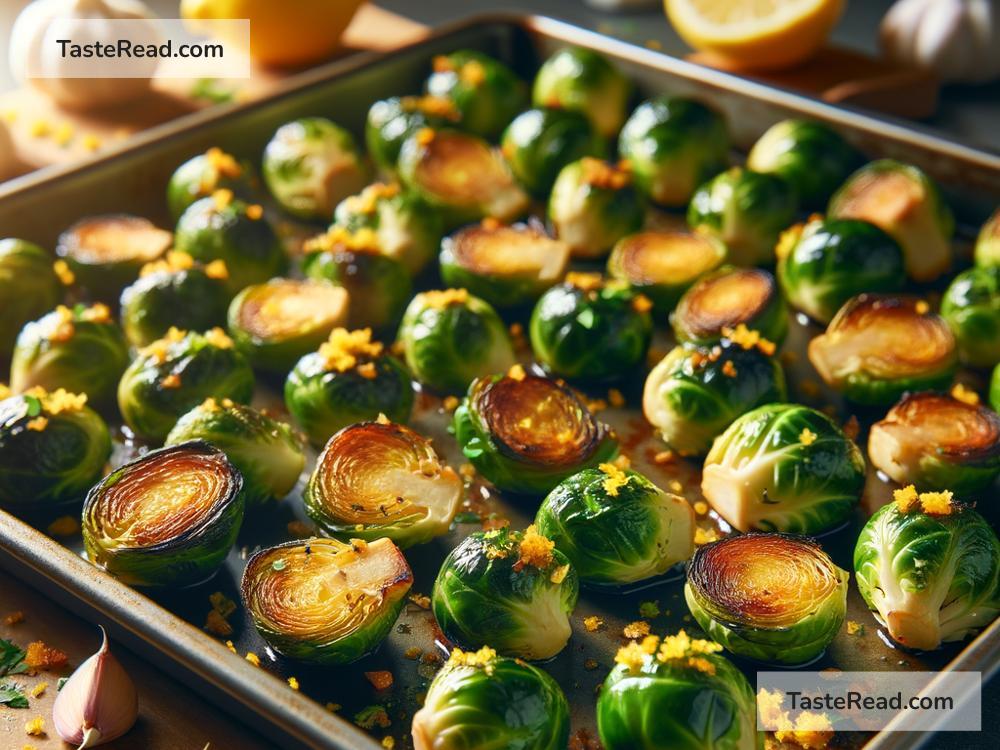 How to create tangy lemon garlic roasted Brussels sprouts