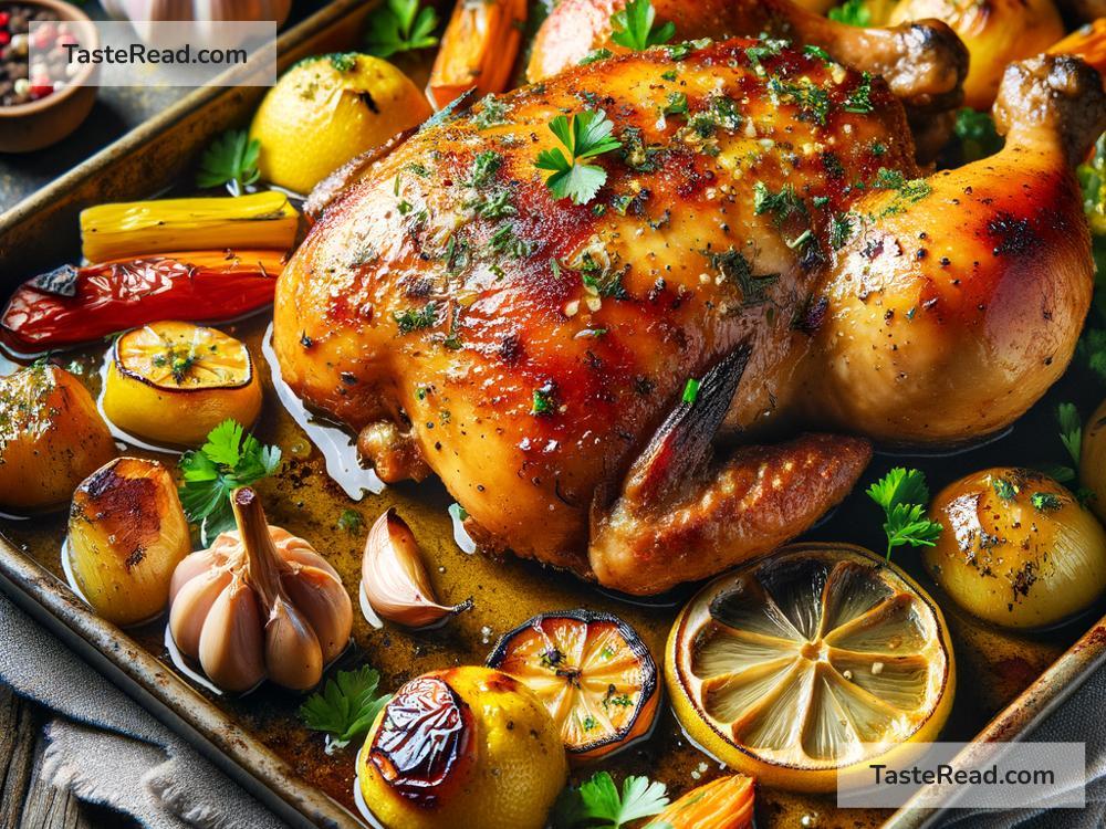 How to create tangy lemon garlic roasted chicken thighs