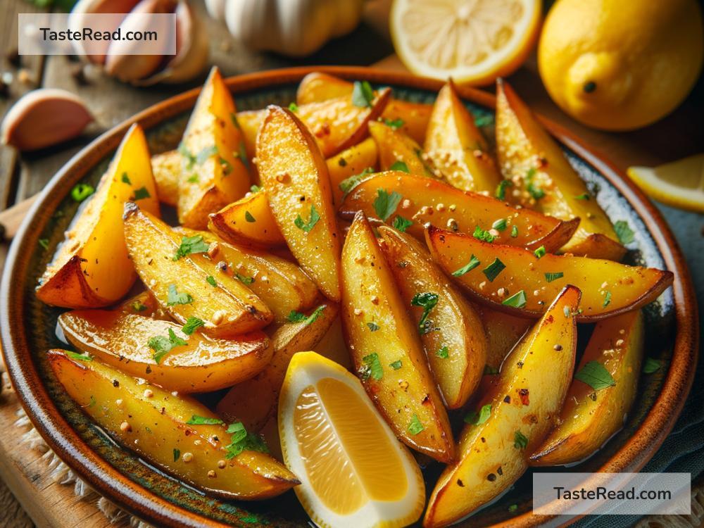 How to create tangy lemon garlic roasted potatoes